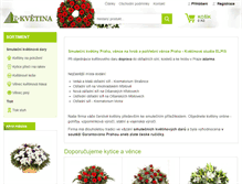 Tablet Screenshot of e-kvetina.cz